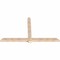 Ekena Millwork Eugene Smooth Timber Gable Bracket, Douglas Fir, 96"W x 56"H x 3 1/2"D x 5 1/2"F, 14/12 Pitch GBW096X56X0406EUG00SDF - alternate 5